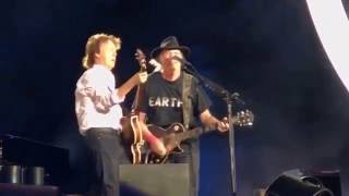 Paul McCartney and Neil Young &quot;A Day In The Life/Give Peace A Chance&quot; Desert Trip - October 8, 2016