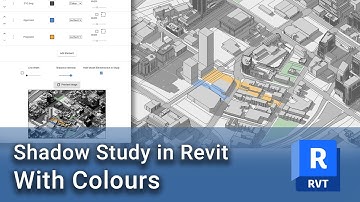 Shadow Study in Revit - Shadow Colour 1.5 Tutorial