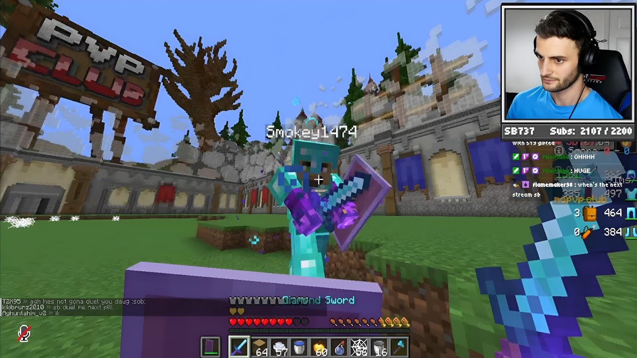 SB737 поджарил своего самого большого фаната Twitch в PvP…😱