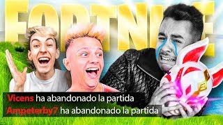 Mis amigos me dejan solo en esta partida de Fortnite...