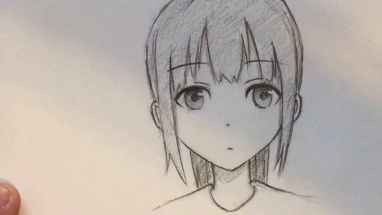 How to Draw Female Anime Hair in Pencil: Bangs, Pigtails and, hair anime  girl drawing - thirstymag.com