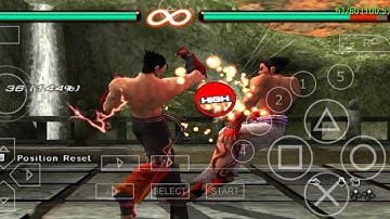 JIN COMBOS PSP TEKKEN 6 PPSSPP