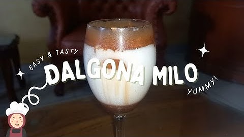 PROCEDURE TEXT | DALGONA MILO