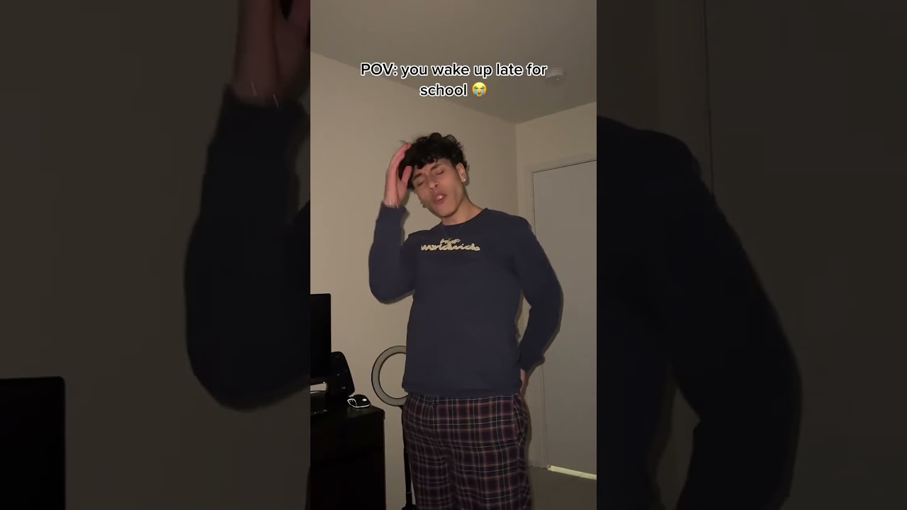 POV You Wake Up Late For School 