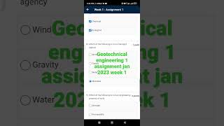 geotechnical engineering 1 week 1 assignment screenshot 3