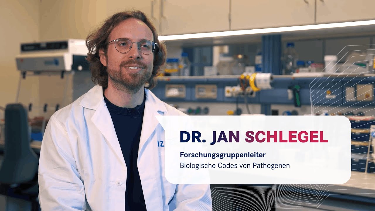 Dr. Jan Schlegel - HUMAN-Gruppenleiter am Helmholtz-Zentrum für Infektionsforschung (HZI)