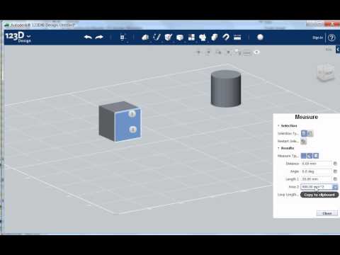 123d design measure
