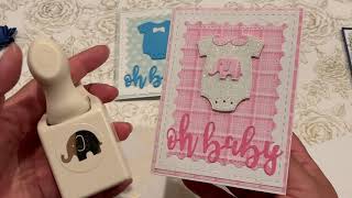 Saturday Morning Makes Project Shares - Baby Cards and a Sympathy Card w/ Jill Norwood | Episode 1