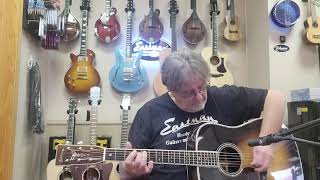 Eastman E40D-Sb Sound Demo. Left Handed