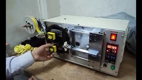 Automatic taping machine WM-1566. newwinhk@hotmail.com