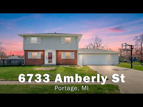6733 Amberly St, Portage, MI home video tour