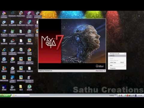 How to install autodesk maya 2007