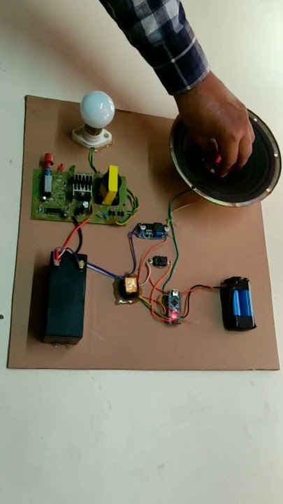 Sound energy converted into electrical energy with ac load #shortvideo #technology #invocation #like