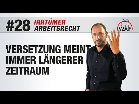 Video: So Arrangieren Sie Eine Dauerhafte Versetzung Eines Mitarbeiters