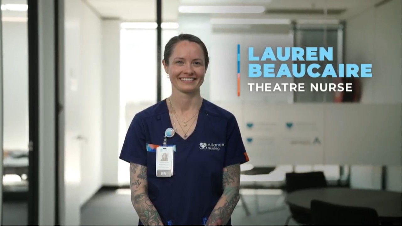 Life as a Theatre Nurse with Alliance Nursing | Lauren’s Story