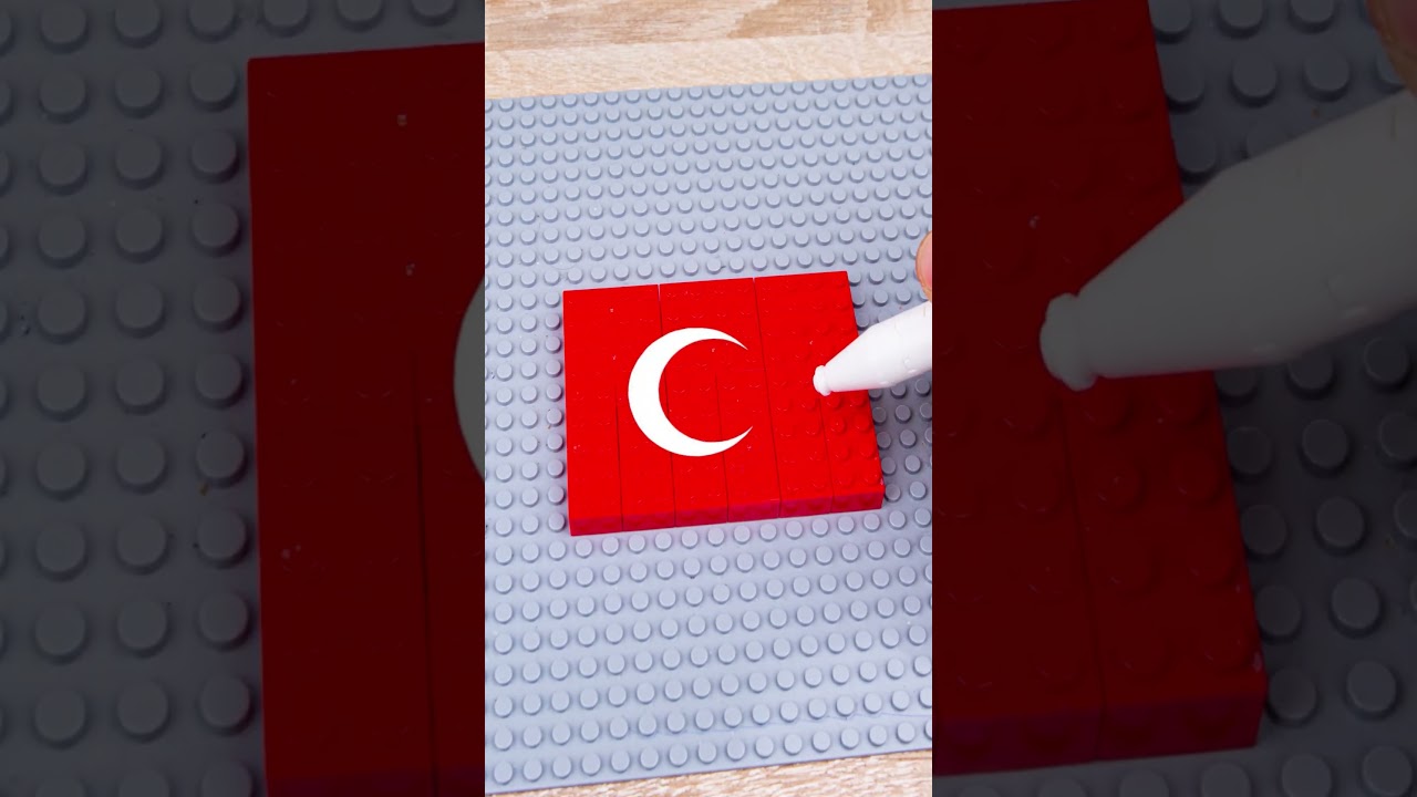 Lego flags transformation part 7 by stop motion 