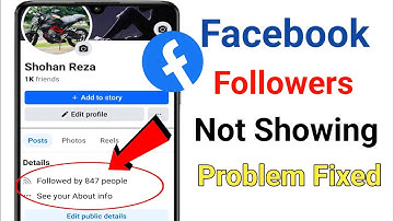 How To Fix Facebook Followers Not Showing Problem 2024 | Facebook Followers Not Showing