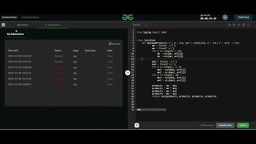 GfG Weekly - 175 [Rated Contest] All Solutions #algorithm #coding