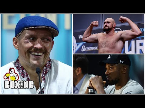 Oleksandr Usyk hits