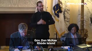 VIDEO NOW: Gov. Dan McKee discusses RI COVID-19 data
