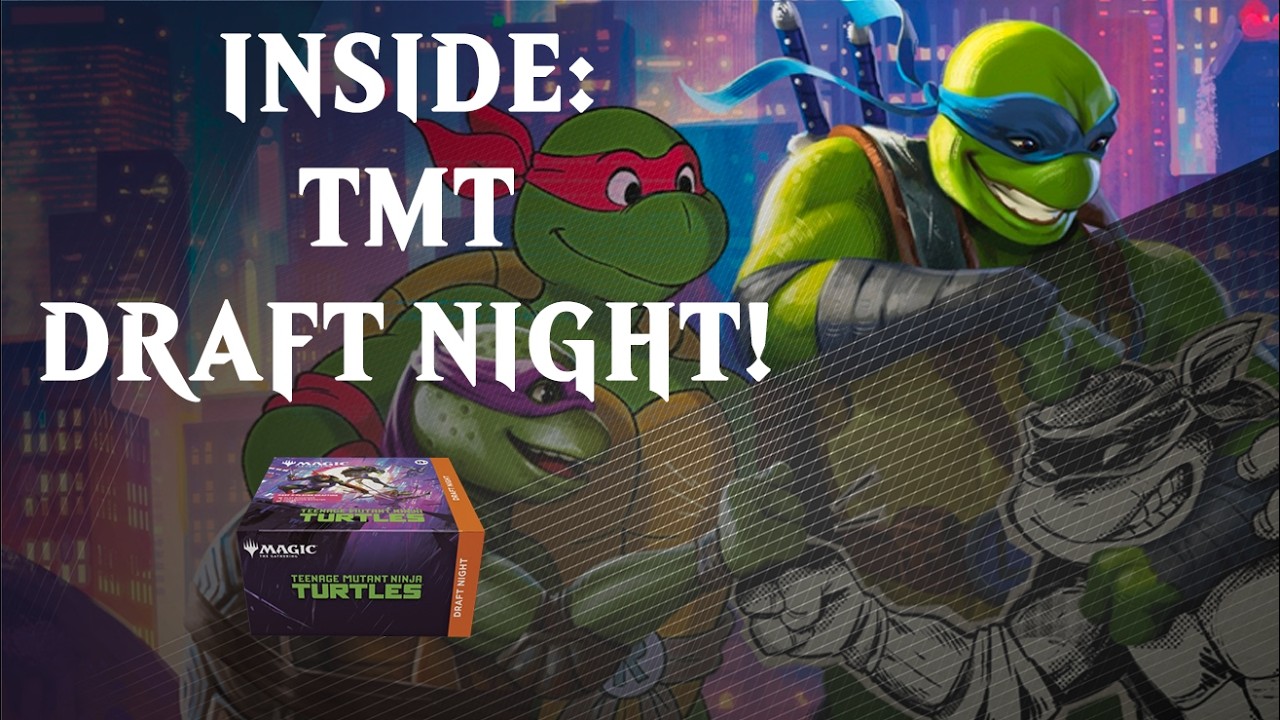 Teenage Mutant Ninja Turtles Draft Night w/ the Design Team