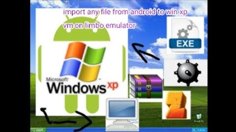 How to import any file from android to windows in limbo pc emulator