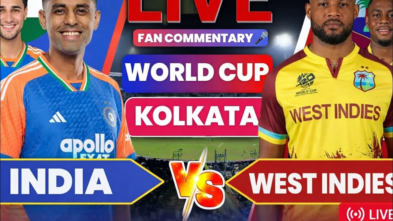 IND VS WEST LIVE MATCH / LIVE MATCH IND VS WEST