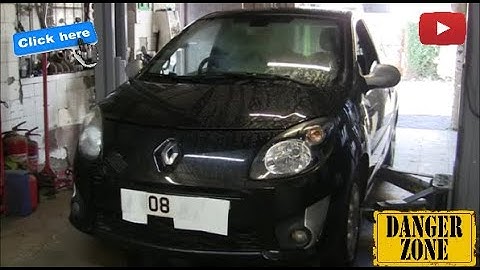 RENAULT TWINGO HOW TO CHANGE FRONT BRAKES DISK AND PADS ** PLUS HOW TO REMOVE ROUNDED TORQUE BOLT **