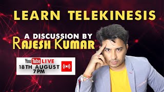 Learn Telekinesis | YouTube Live with Magician Rajesh Kumar