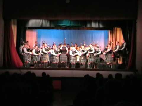 Scottish Power Pipe Band - Mary MacLeod Medley