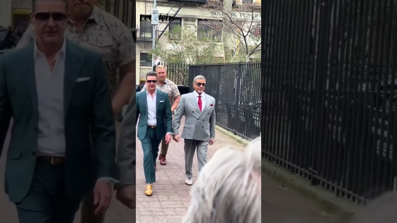 Sylvester Stallone Season 3 BTS Exclusive🕺 