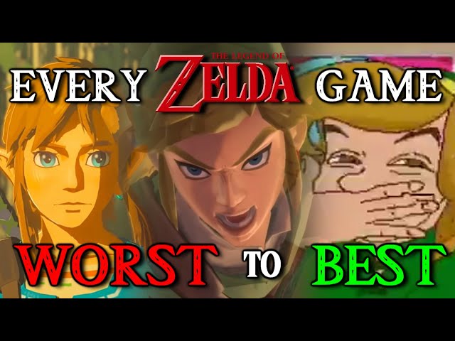 The Legend Of Zelda Games, Ranked From Worst To Best