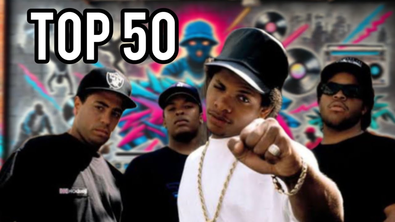 Las 50 mejores canciones de HIP-HOP de la decada de los 80s en ingles