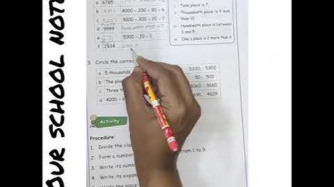 4th Std Maths -Term 1- Unit 2 numbers -Exercise 2.3 (Page no.:25)