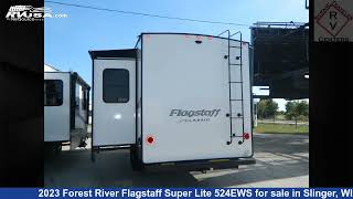 Phenomenal 2023 Forest River Flagstaff Super Lite Fifth Wheel RV For Sale in Slinger, WI | RVUSA.com