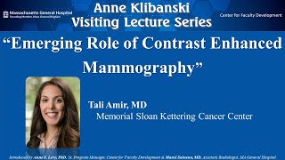 2023 Anne Klibanski Visiting Lecture Series 11 with Dr. Tali Amir