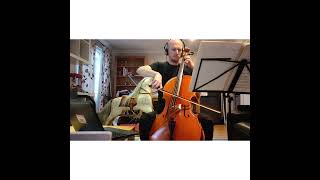 Dvorak 7th Symphony - 3rd Movement (Scherzo) cello playthrough