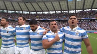 Argentina sing national anthem with incredible passion