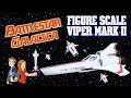 Battlestar galactica fanmade figure scale colonial viper mark 2