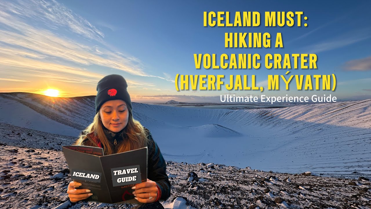 Hverfjall Crater Hike in Iceland | Stunning Myvatn Ring Road Adventure - FULL Hike & Tips [4K] — Crater, Iceland — video poster