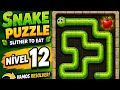 Snake Puzzle: Slither to Eat - Level 12