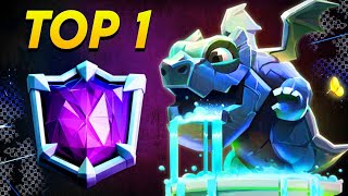 Getting TOP 1 Live in Clash Royale!
