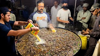 Toti Tawa Fry Kaleji Wala Peshawari Mutton Fried Liver Recipe Street Food Masala Tawa Kaleji Fry