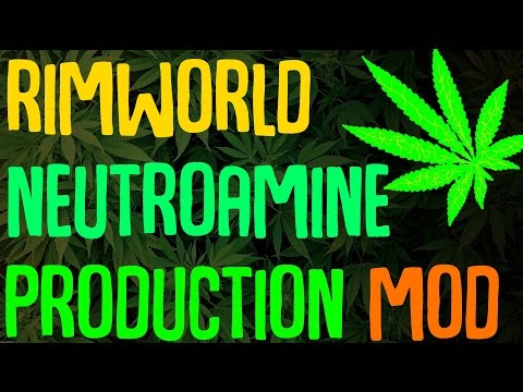 Rimworld Mod Showcase: Neutroamine Production Mod! Rimworld Mod Guide