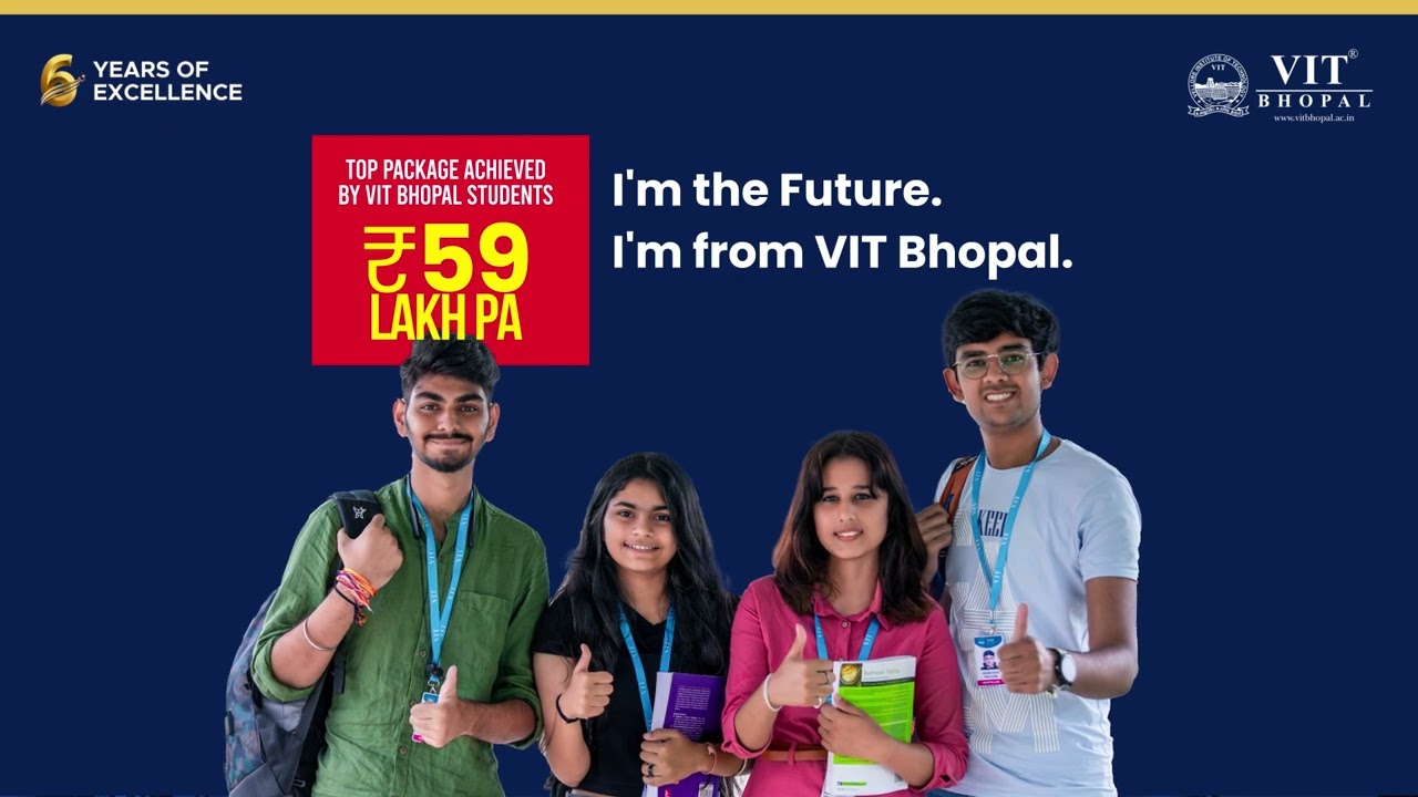VIT | Bhopal | M.Tech | Integrated | 4+2 = 5 | Save | One | Year | B.Tech + M.Tech