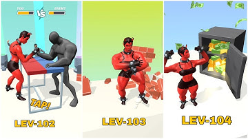 MUSCLE RUSH-ALL LEVEL WALKTHROUGH GAMEPLAY (ANDROID, IOS)