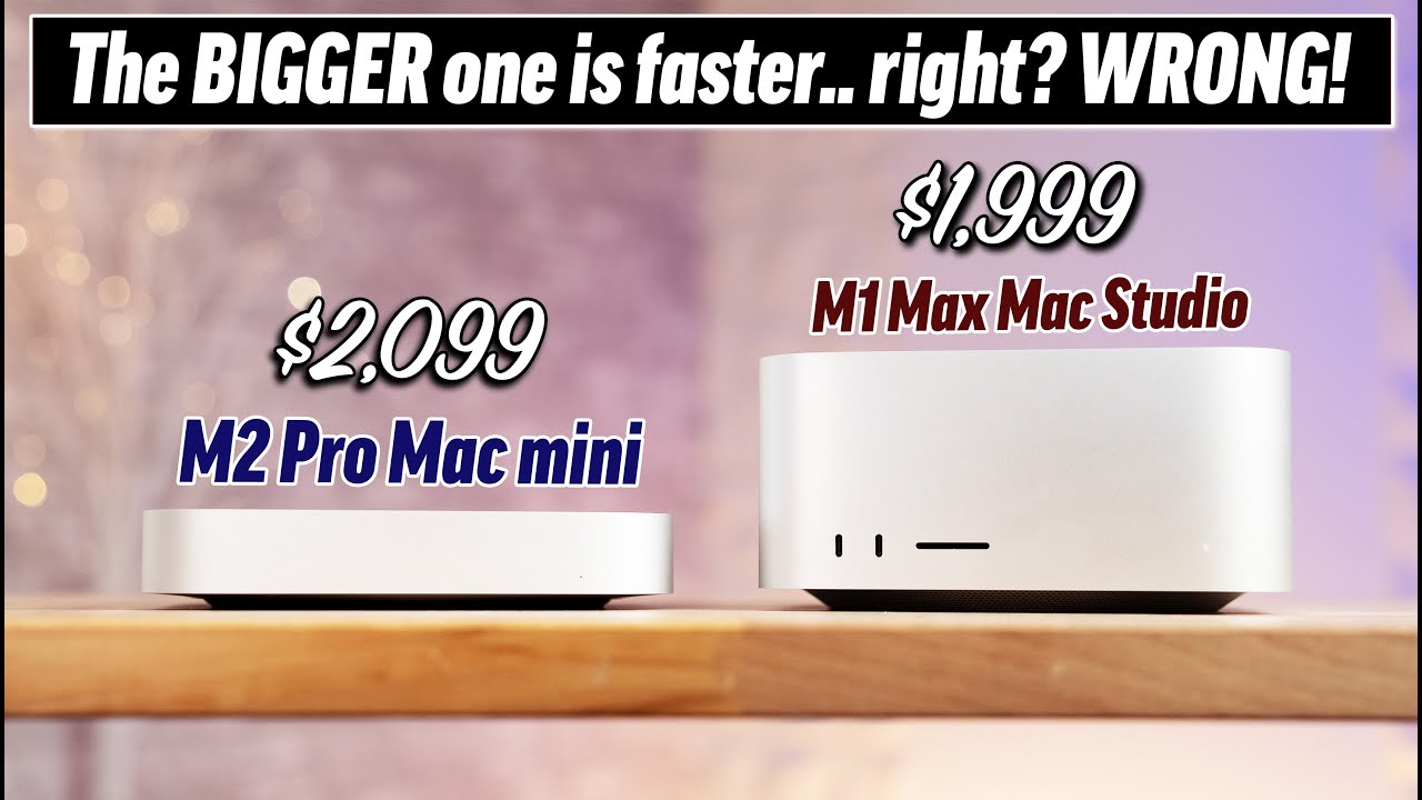M2 Pro mac mini VS Mac Studio (APPLE, WHY!?) 