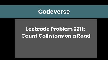 Problem 2211: Count Collisions on a Road