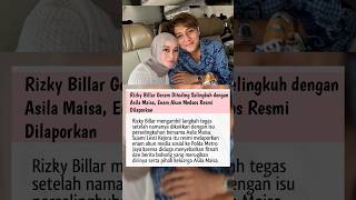 Rizky Billar Geram Dituding Selingkuh dengan Asila Maisa, Enam Akun Medsos Resmi Dilaporkan