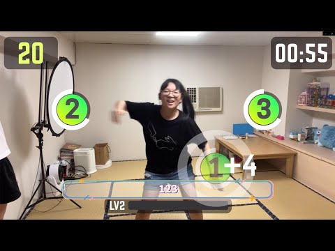 【Active Arcade】免費超好玩防疫在家闔家歡首選遊戲! 挑戰全項目累到爆汗 運動 健身[NyoNyo妞妞日常實況]